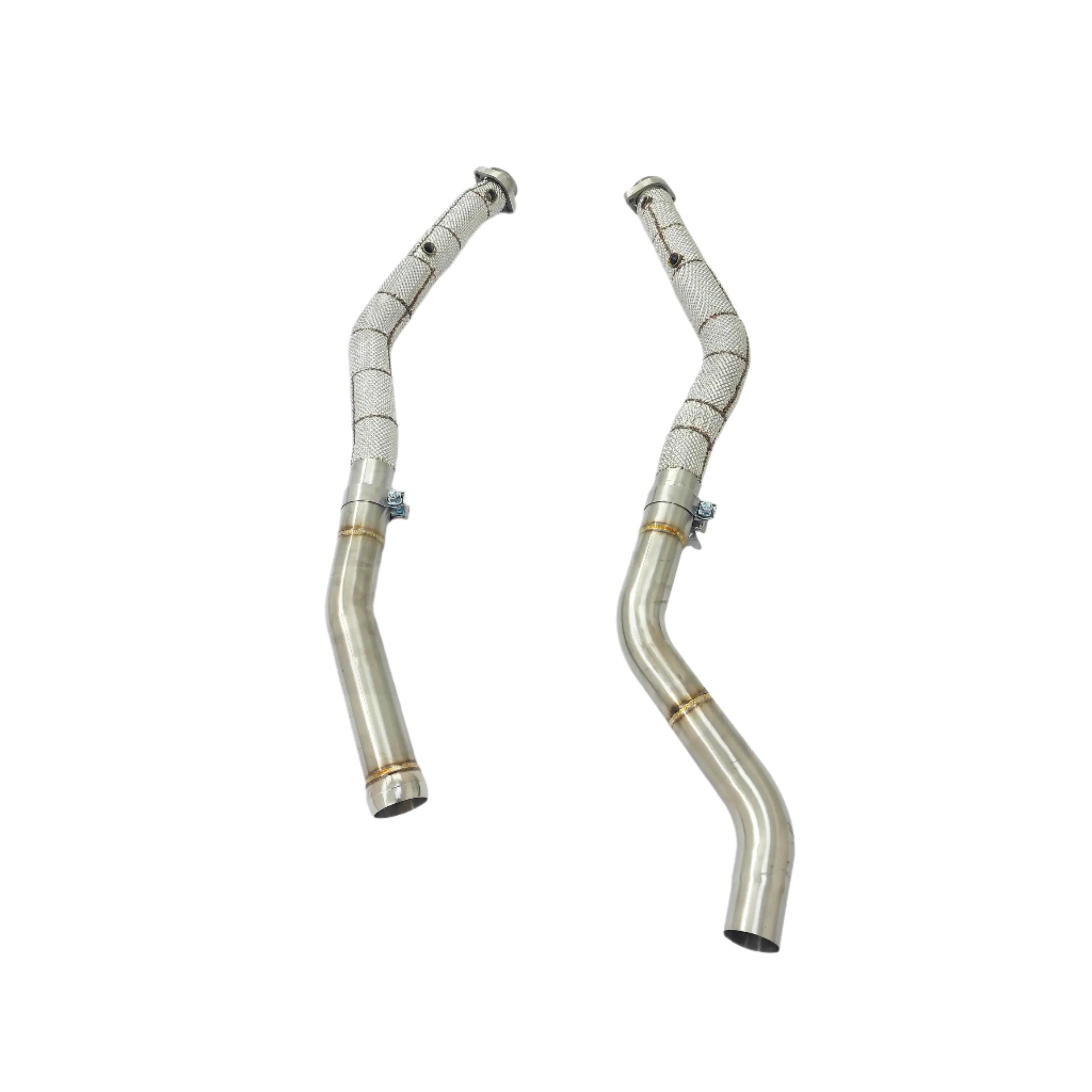 Performance Exhaust Down Pipes- Mercedes-Benz GLE63 W166/C292 AMG 5.5TT 2015-2019.