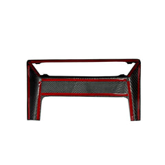 Carbon Fiber Center Console Air Conditioner Vent Panel Trim - Porsche 911 2019-2024.
