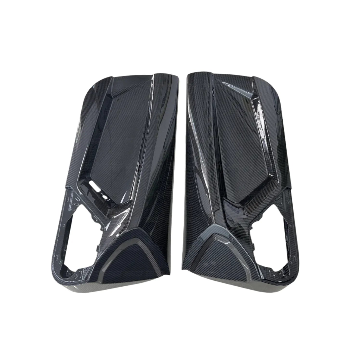Dry Carbon Fiber Door Panel Cover - Huracan LP580 610 EVO.