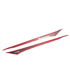 Carbon Fiber Car Interior Side Door Panel Strip Trim - Lexus RC200t RC300h RC300 RC350 RC F SPORT 2016-2019.