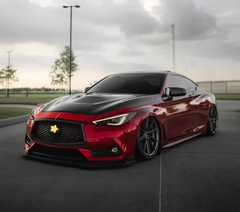GTS Carbon Fiber Hood - Infiniti Q60 2016+.