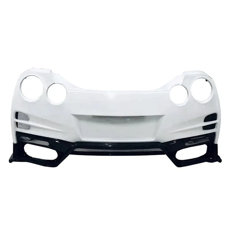 T Spec Style Carbon Fiber Rear Bumper w/ carbon Fiber Diffuser - Nissan R35 GTR.