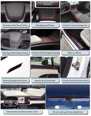 Carbon Fiber Interior Kit -  Tesla Model S 2023+.