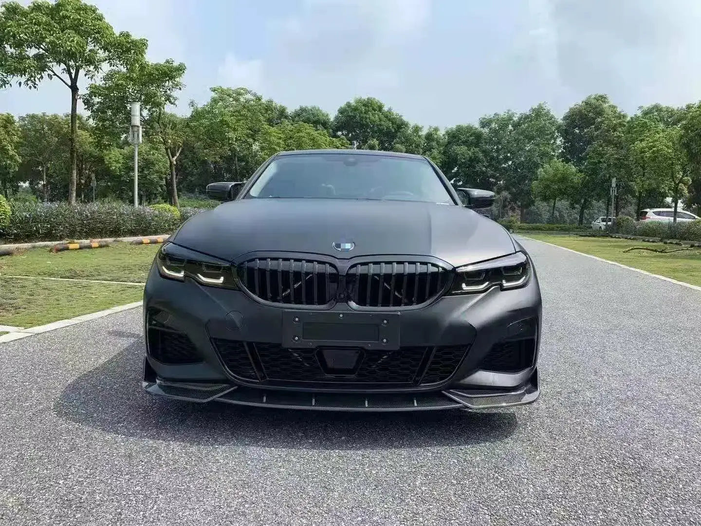 Carbon Fiber Front Lip for BMW G20 / G28 3 Series Pre-LCI.