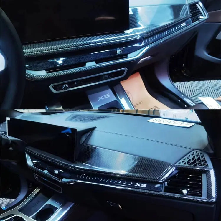 Carbon Fiber Interior Trim Set Kit - BMW X5 G05 X7 G07 LCI.
