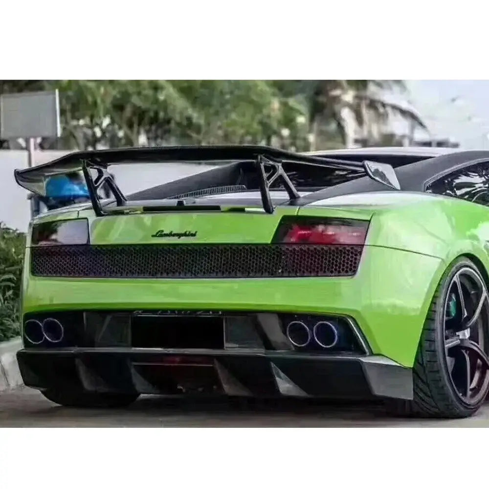 BR style Carbon Fiber Rear Wing - Lamborghini Gallardo.