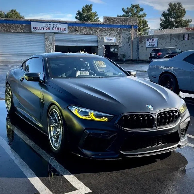 CSL Yellow Headlight Module Upgrade - BMW F91 F92 F93 M8 8 Series.