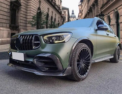 Carbon Fiber B Style Aerodynamic Body Kit - Mercedes-Benz GLC63 SUV 2018-2022.