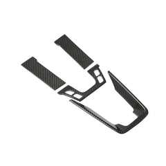 Prepreg Carbon Fiber Interior Center Console Trim Kit - Porsche Carrera 4 4S/Turbo S/Carrera 4 GTS 4S/Targa GTS 4S Coupe 2-Door 2019-2022.