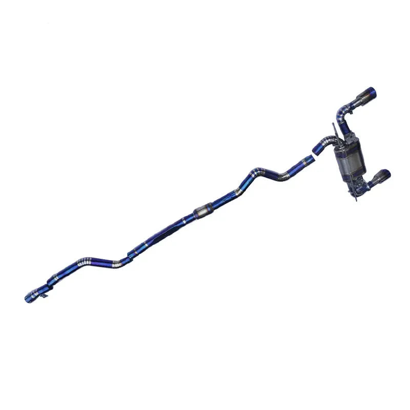 Titanium Performance Valved Exhaust Cat Back System -  BMW F30 340i.