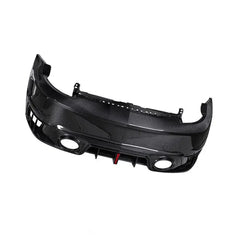 Dry Carbon Fiber Body Rear Bumper w/ Diffuser - Porsche 911 992 Turbo S.