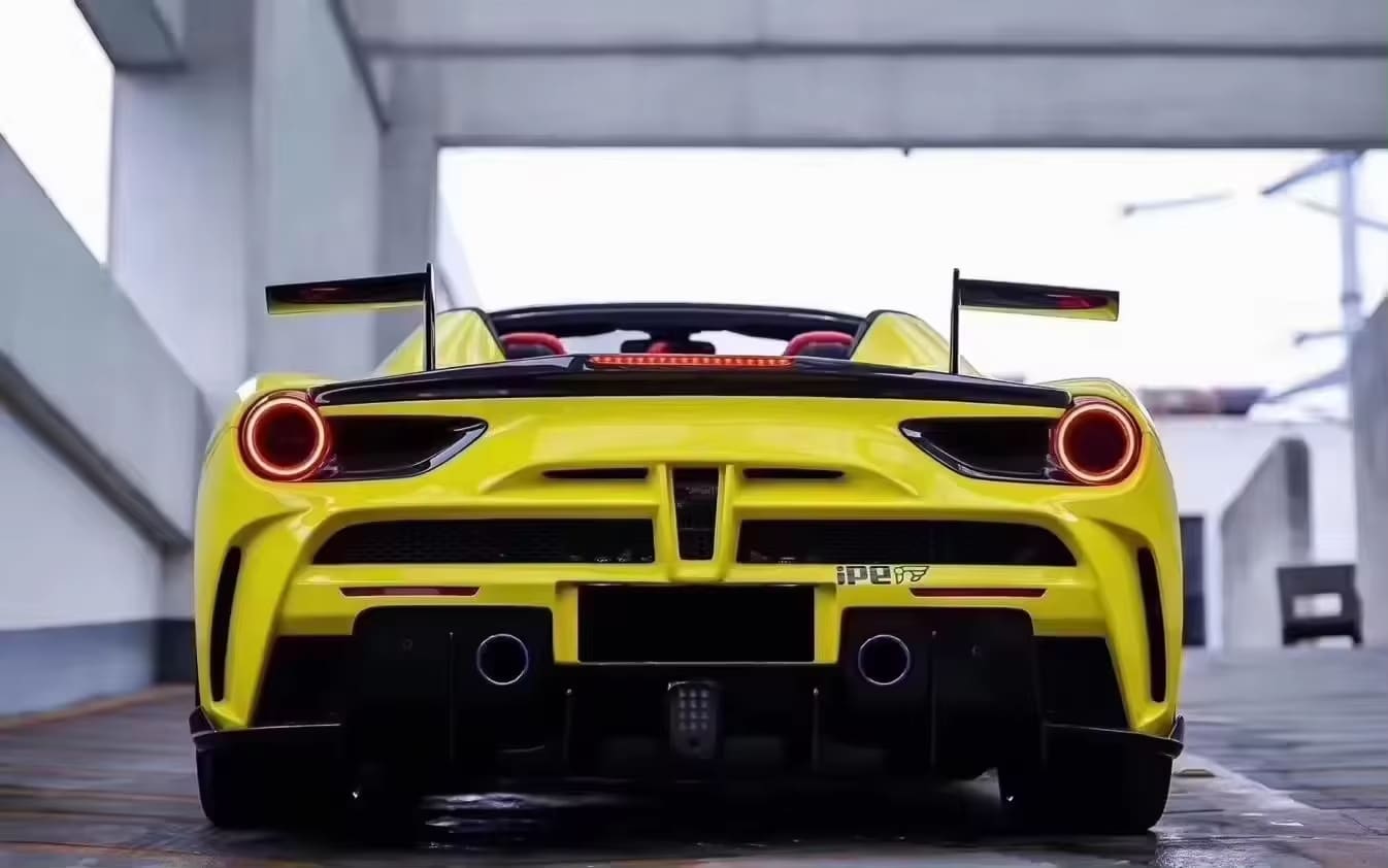 Carbon Fiber M Style Aerodynamic Full Body Kit - Ferrari 488 GTB 2015-2018.