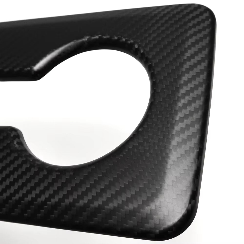 Carbon Fiber Interior Rear Cup Holder Frame -  Acura Integra A-Spec 2022-2024.