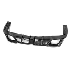 Carbon Fiber C Style Rear Diffuser w/ LED -  BMW G20 3 Series 2019-2022.