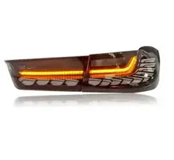 GTS Style Clear OLED Taillights - BMW G80 M3 & G20 3 Series.