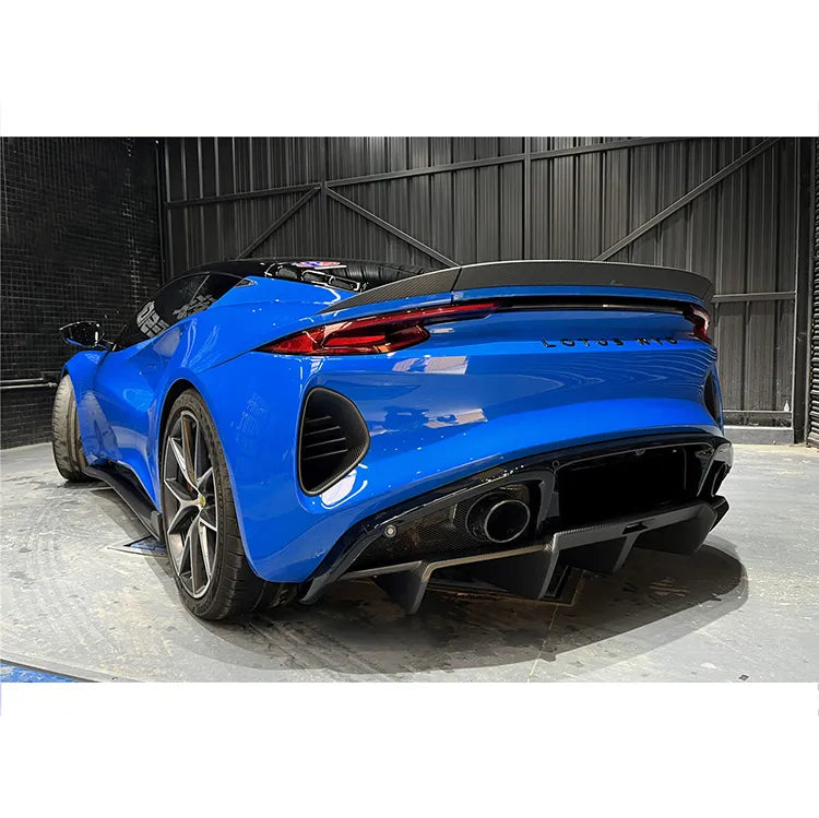 Dry Carbon Fiber Side Rear Bumper Vents - 2021-2024 Lotus Emira.