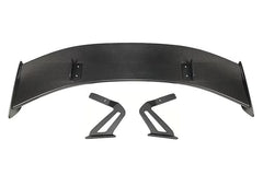 GT4 Style V2 Dry Carbon Fiber adjustable - Porsche Cayman Boxster 718 2016-2019.