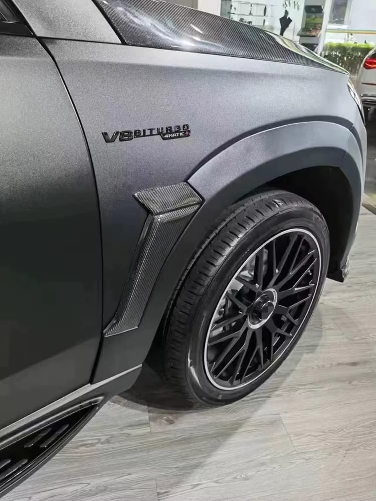 Carbon Fiber LD Full Aerodynamic Body Kit - Mercedes-benz Gls 63 Amg X167 SUV.