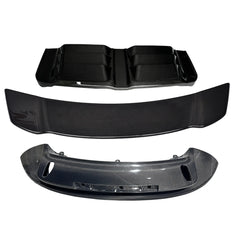 Prepreg Carbon Fiber Rear End DuckTail Spoiler Wing / engine cover Kit - Porsche 911 992 Turbo S.