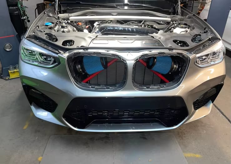S58 Silicone Front Mount Intakes - BMW F97/F98 X3M X4M.