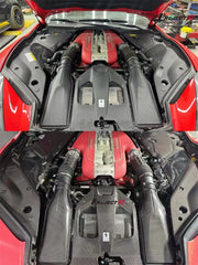 Dry Carbon Fiber Engine Interior Kit - Ferrari 812.