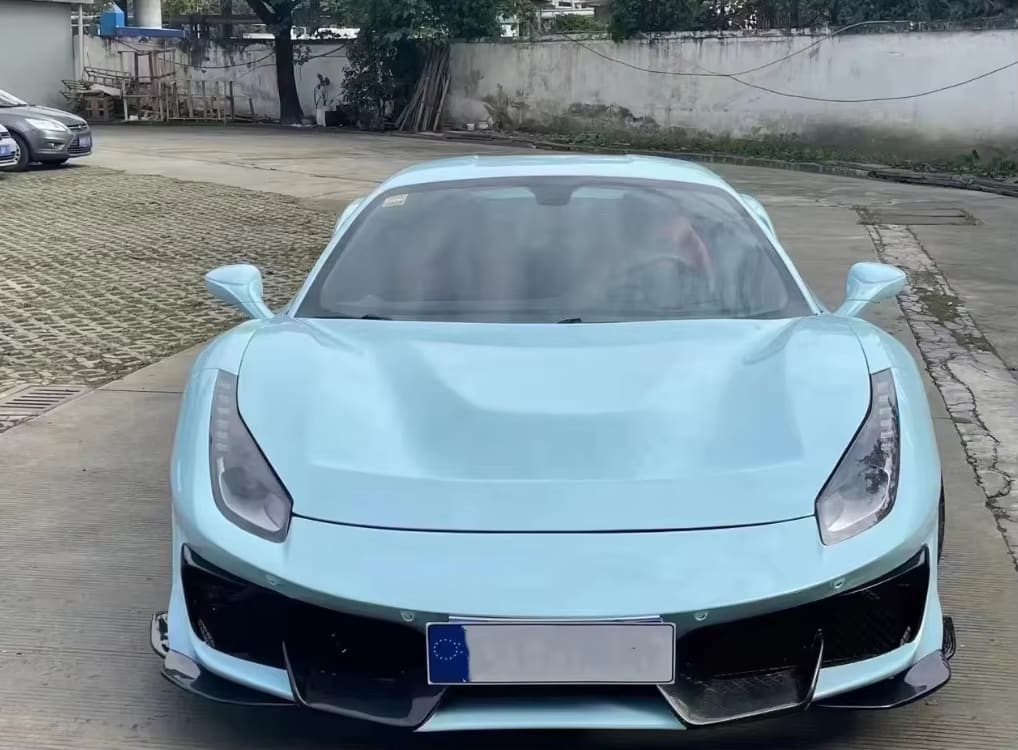 488 Pista Style Carbon Fiber Full Conversion Kit - Ferrari 488.