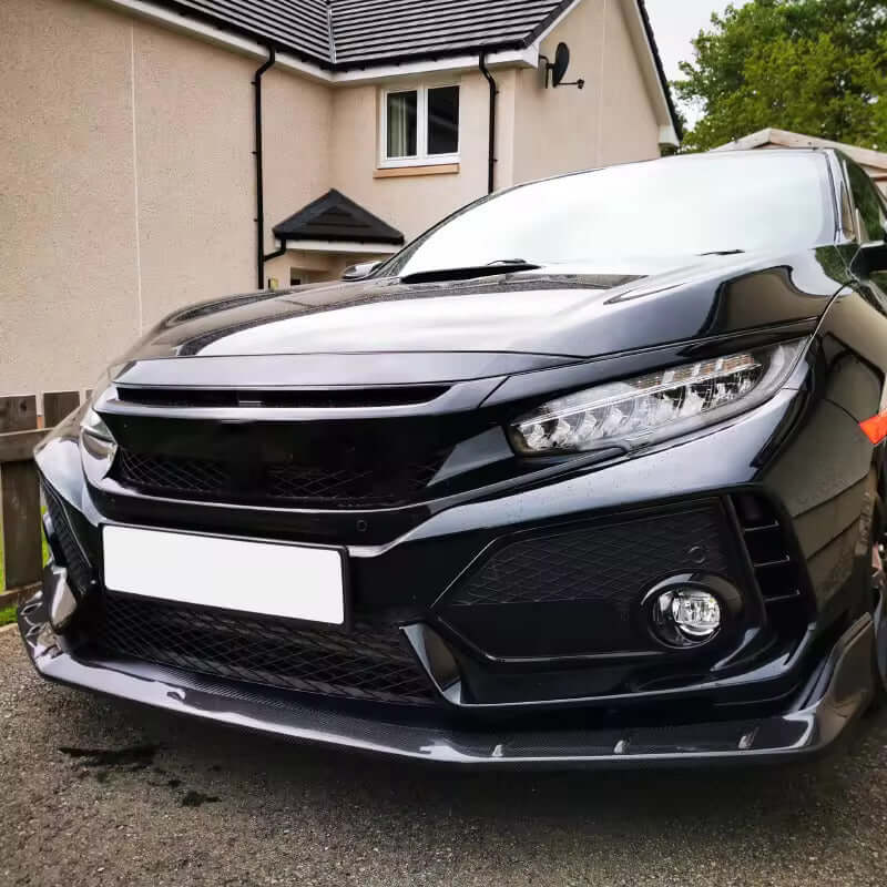OEM Style Carbon Fiber Front Lip - Type R FK8.