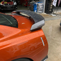 Carbon Fiber Rear Spoiler Wing - Nissan GTR R35 2008-2018.