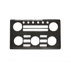 Carbon Fiber Interior Climate and Volume Button Control Panel Trim - Nissan GTR R35 2008-2016.