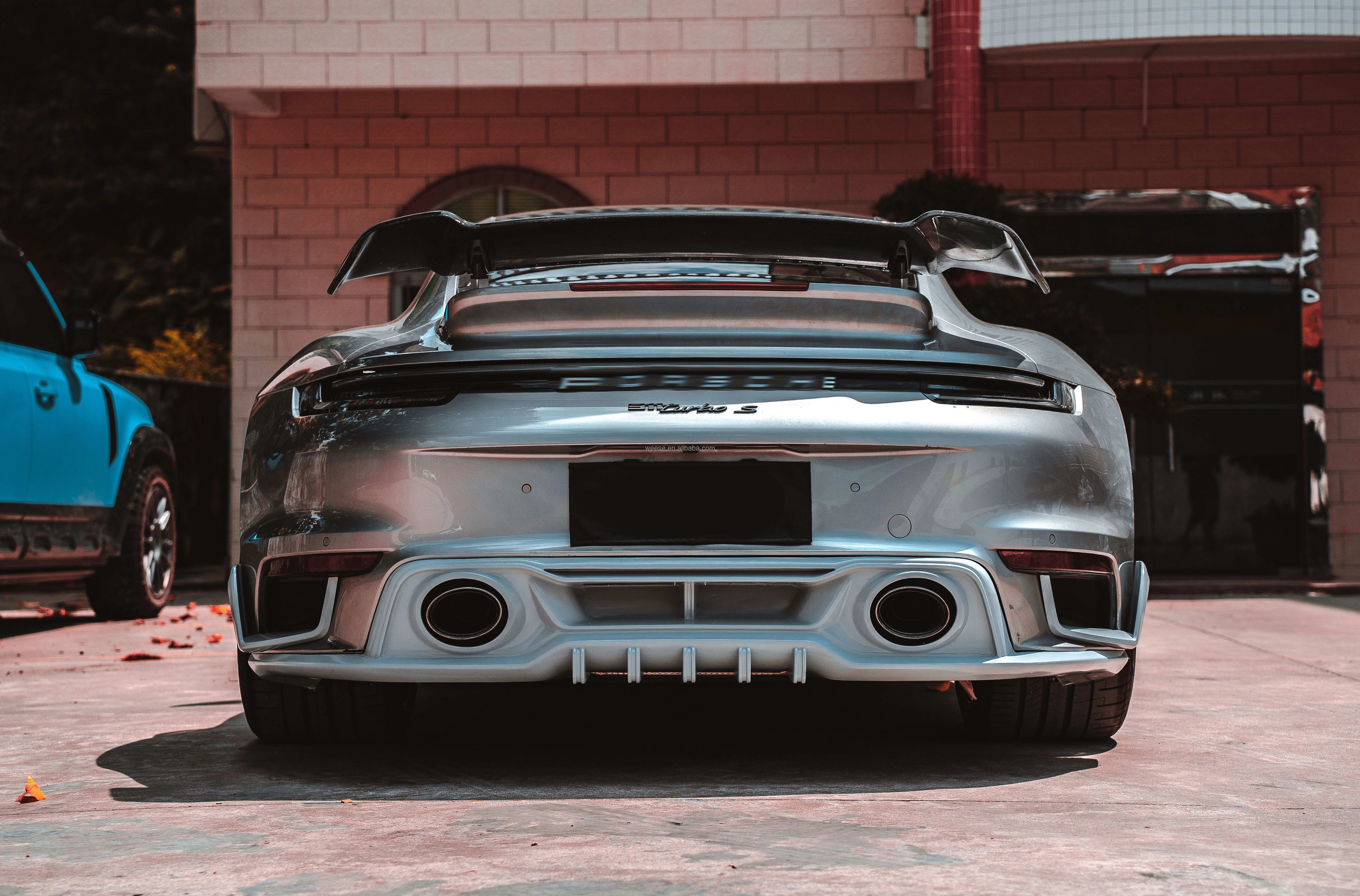 Prepreg Carbon Fiber Wing - Porsche 911 992 Turbo S.