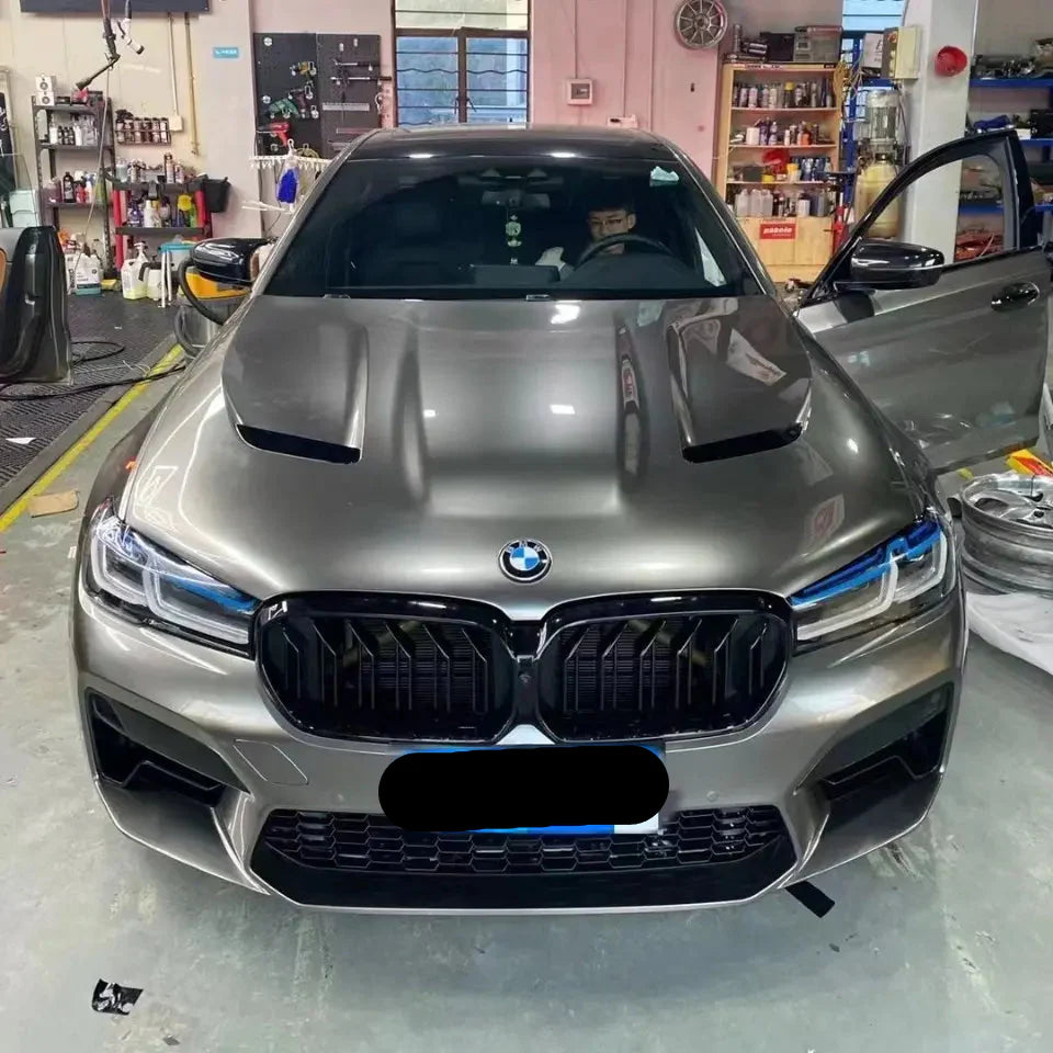 Aluminum CS Style Engine Hood Bonnet - BMW F90 Series / G30 5 Series.