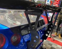 Carbon Fiber Agressive GT Rear Wing - Nissan R35 GTR 2008-2024.