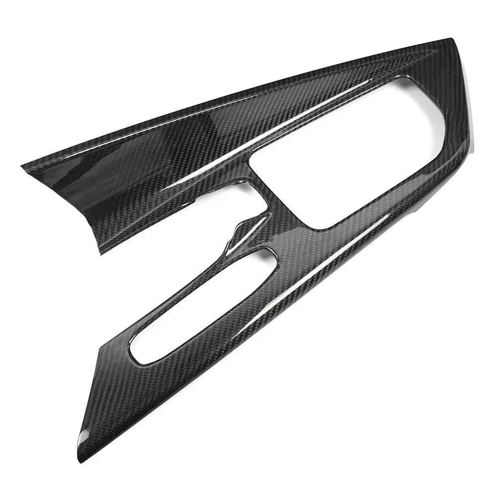Carbon Fiber Center Console Panel Interior - Corvette C8.