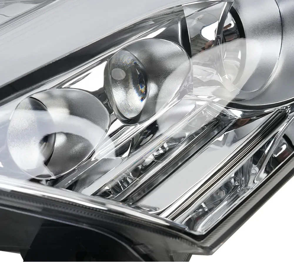 2009-2022 Nissan R35 GTR LED DRL OEm Style Headlights(Upgrade 09-16 to 17+).