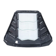 M style Carbon Fiber Rear Engine cover Hood w/ Glass For Lamborghini Huracan LP580 LP610.