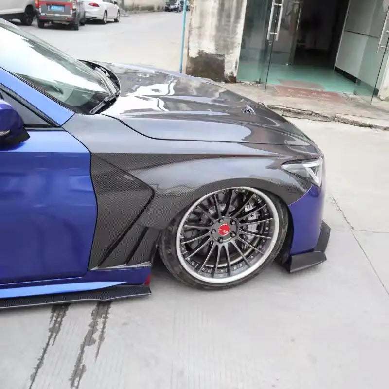 Carbon Fiber Front Side Fenders Set V1 -  Infiniti Q60.