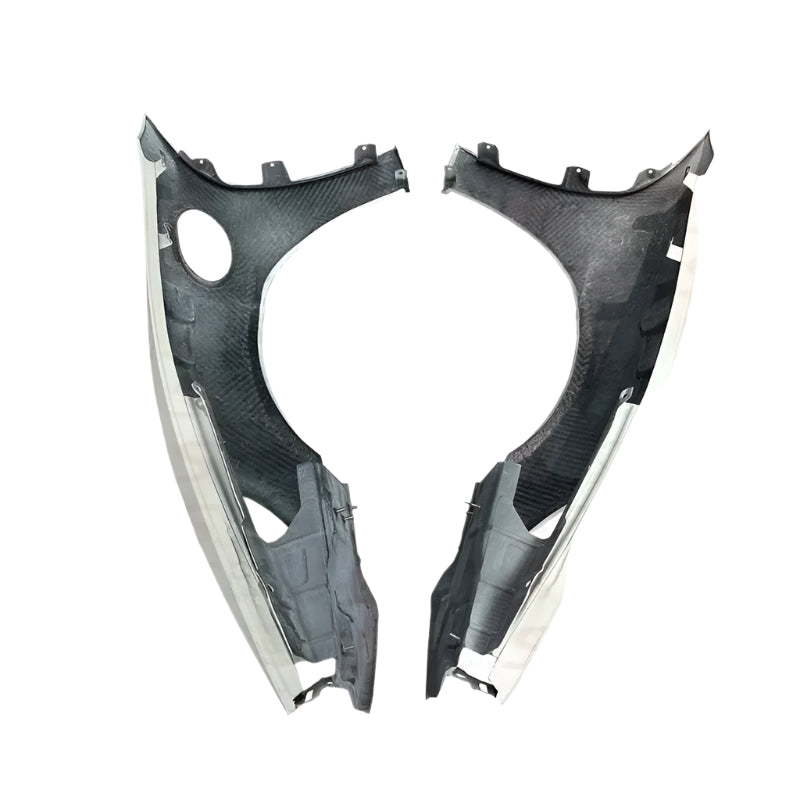 718 GT4 RS Fiber Glass Carbon Fiber Front Fender - Porsche 718 Boxster/Cayman.