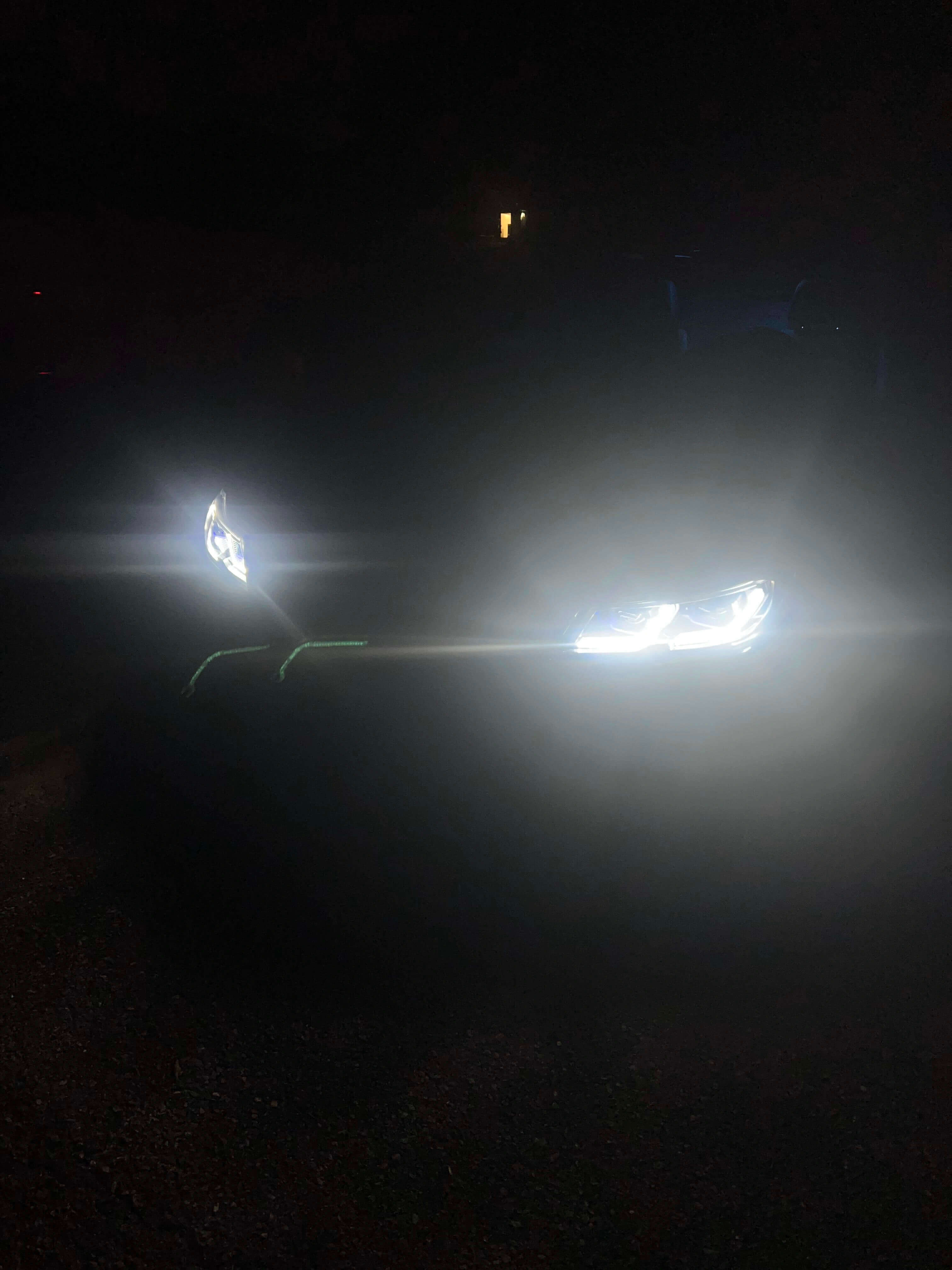Laser Headlights - BMW 3-Series E90.