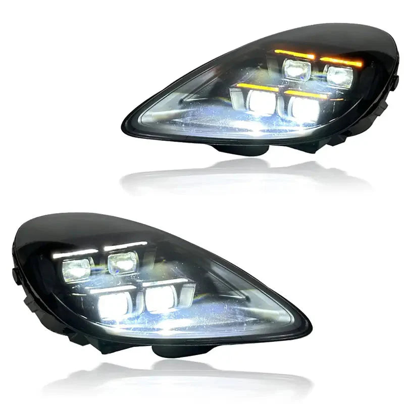 718 Matrix Style LED Headlights - Porsche 718 Boxster Cayman / GT4RS 2016-2024.
