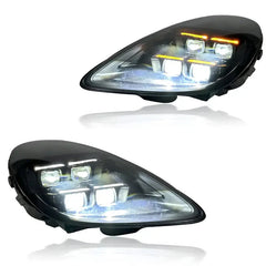 718 Matrix Style LED Headlights - Porsche 718 Boxster Cayman / GT4RS 2016-2024.