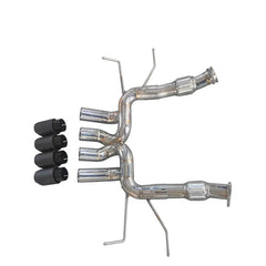 Performance Full straight pipe catback Exhaust - Chevrolet corvette C8 Z06.