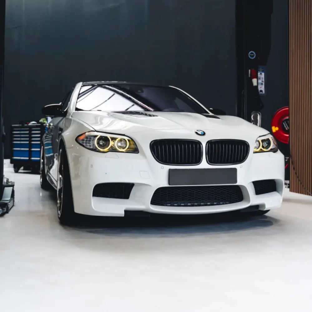 Yellow CSL LED Headlight Modules - 2009-2013 BMW 535i 528i F10 F11.