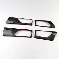 Carbon Fiber Car Interior Door Handle Panel Trim - Lexus IS IS250 IS300h IS350 F Sport 2014-2018.