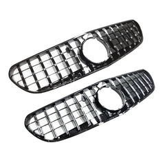 Gloss Black GT Style  Front Grille - Mercedes S Class W217 2018+.