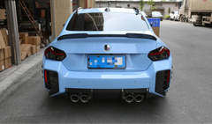 OD Style Dry Carbon Fiber Rear Spoiler V1 - BMW G87 M2.
