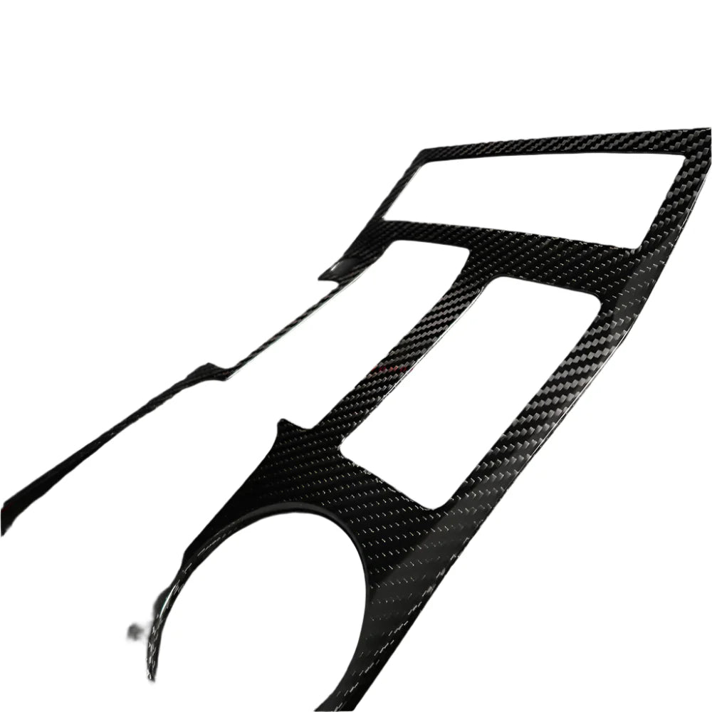 Carbon Fiber Center Console Panel Trim - Lexus RC200 200t 300 350 RC F SPORT 2015 - 2019.