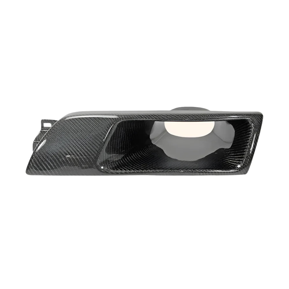Carbon Vented Headlight Cover Left Side - Nissan Skyline R32 GTR GTS.