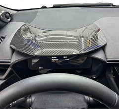 Carbon Fiber Interior Trim Upper Dashboard Meter Cover - Toyota GR Corolla.