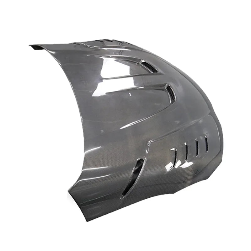 L Style Carbon Fiber Hood Bonnnet - TOYOTA SUPRA A90.