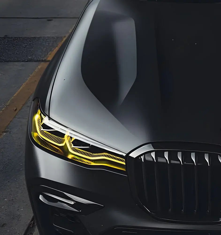 Yellow DRL Module Headlight - BMW 7 Series X7 G07 2019-2022.